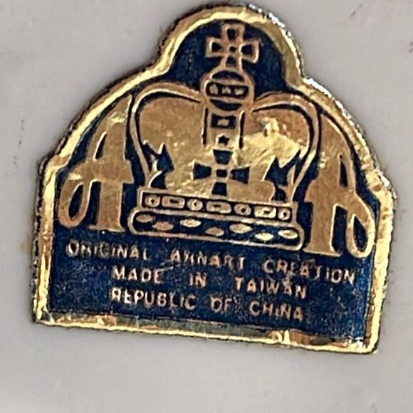 Vintage Lefton Parakeet ceramic figurine - Picture 7 of 9